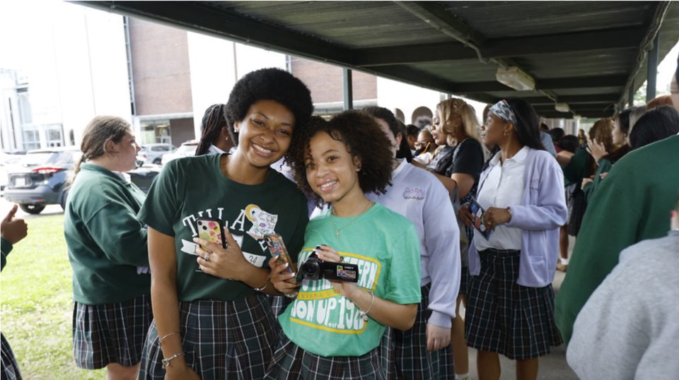 Senior Countdown and Showcase day at a local New Orleans high school.