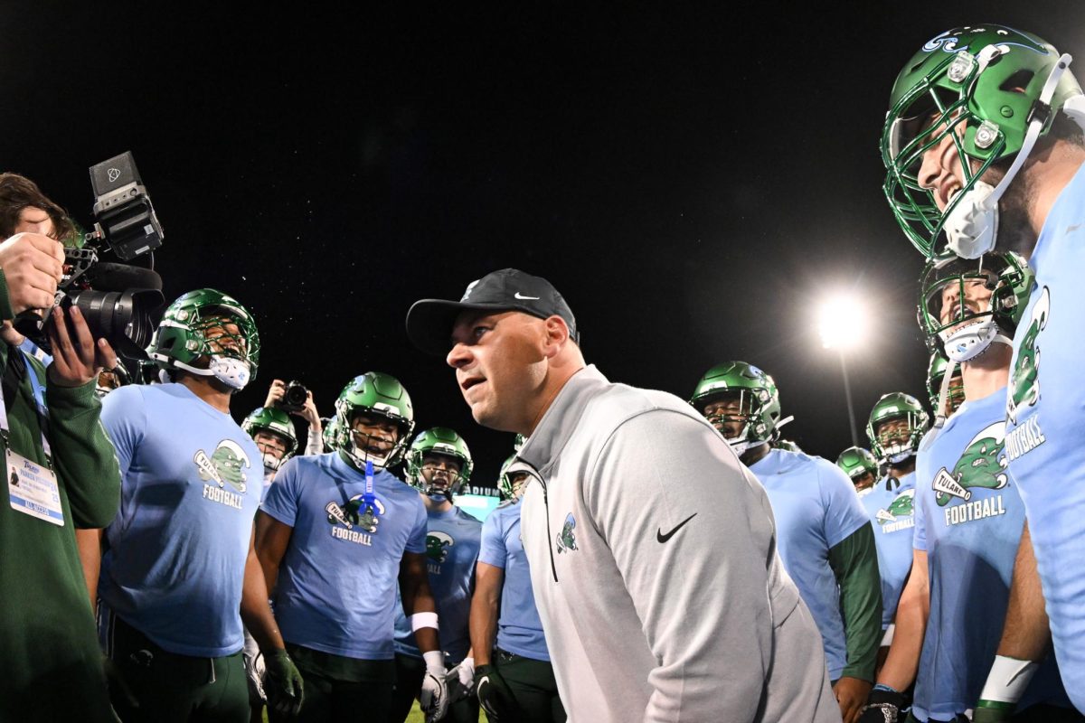 Jon Sumrall and the Green Wave fell short against Memphis on Thanksgiving, losing 34-24