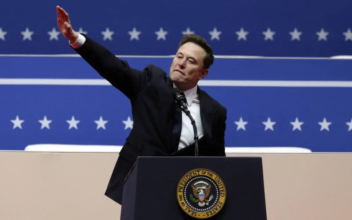 Elon Musk did what appeared to be a Nazi salute multiple times. 