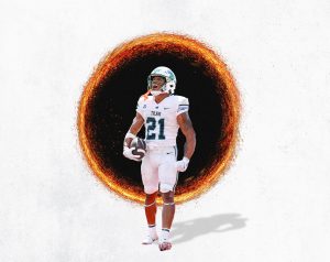 Tulane football star running back Makhi Hughes was one of the many players who entered the transfer portal following the 2024 season