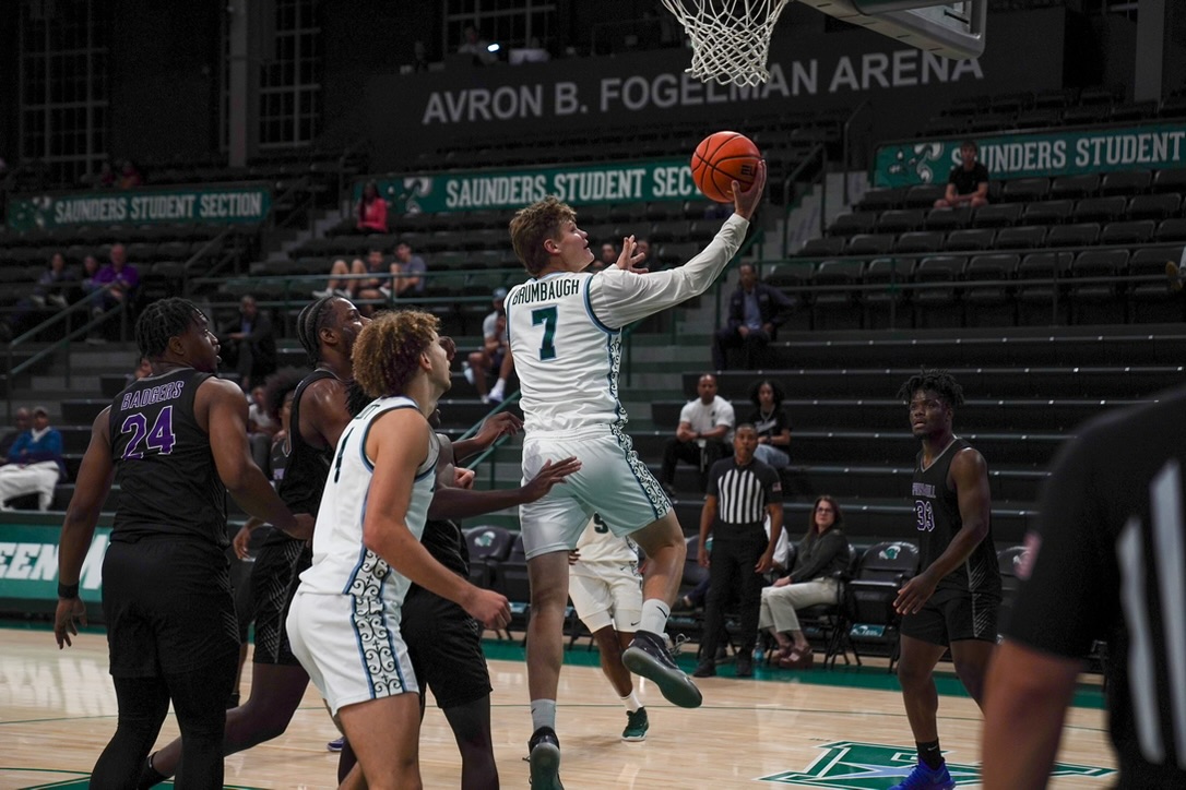 Transfers Rowan Brumbaugh and Kaleb Banks have stepped up for the Green Wave in conference play