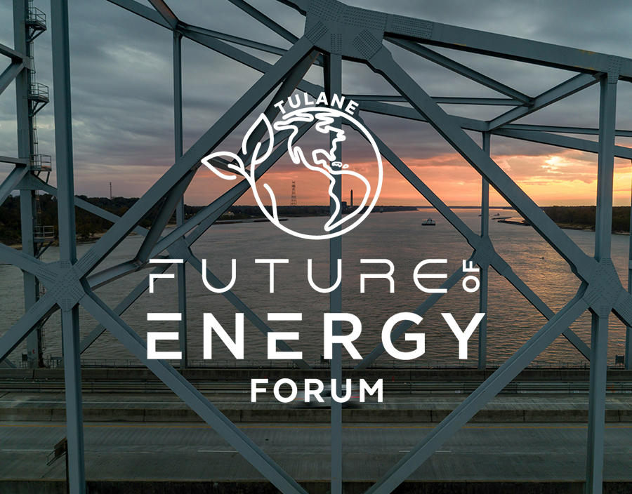 Graphic of the Energy Forum courtesy of the Tulane University website