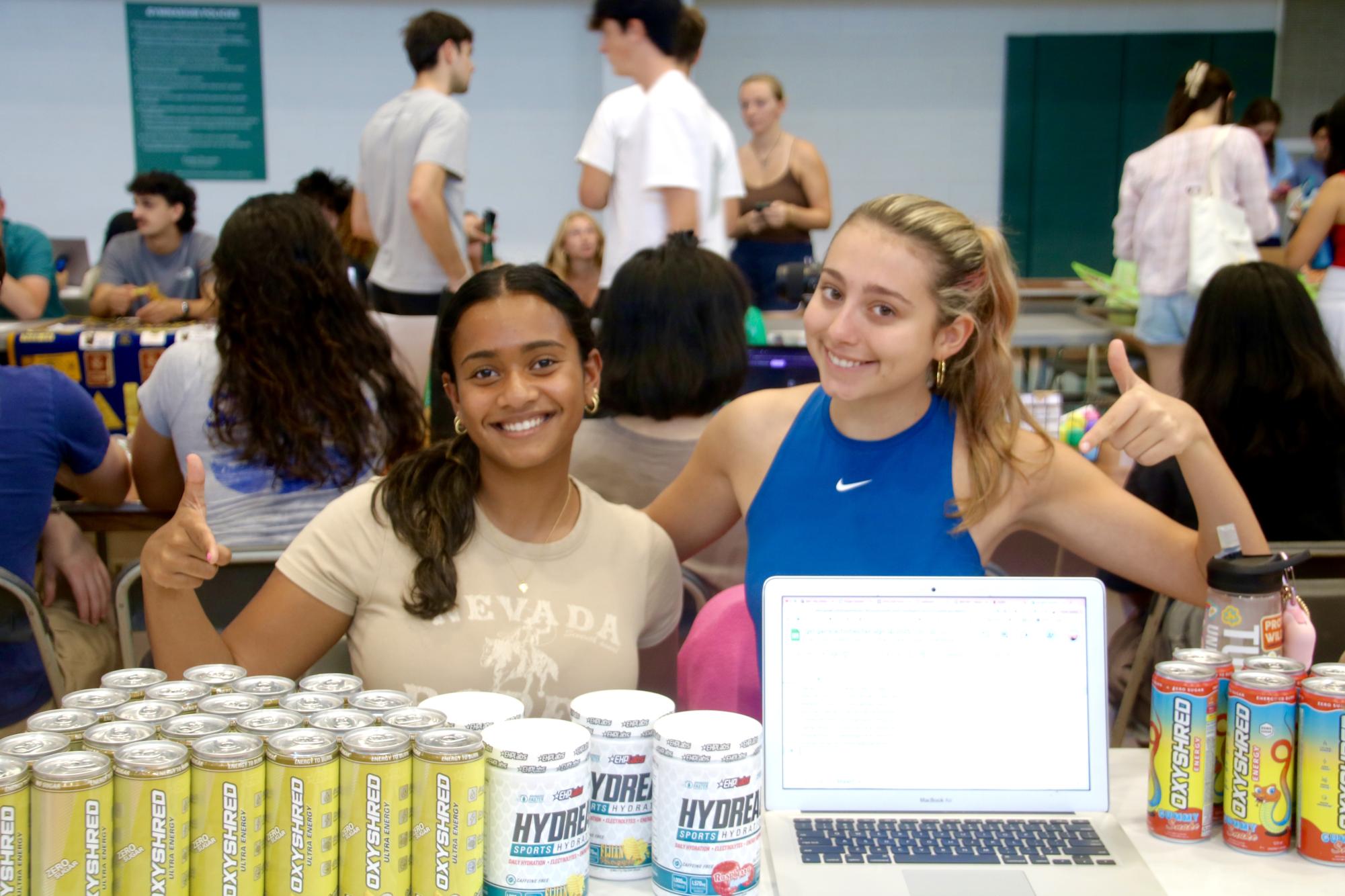 Student organizations welcome new members