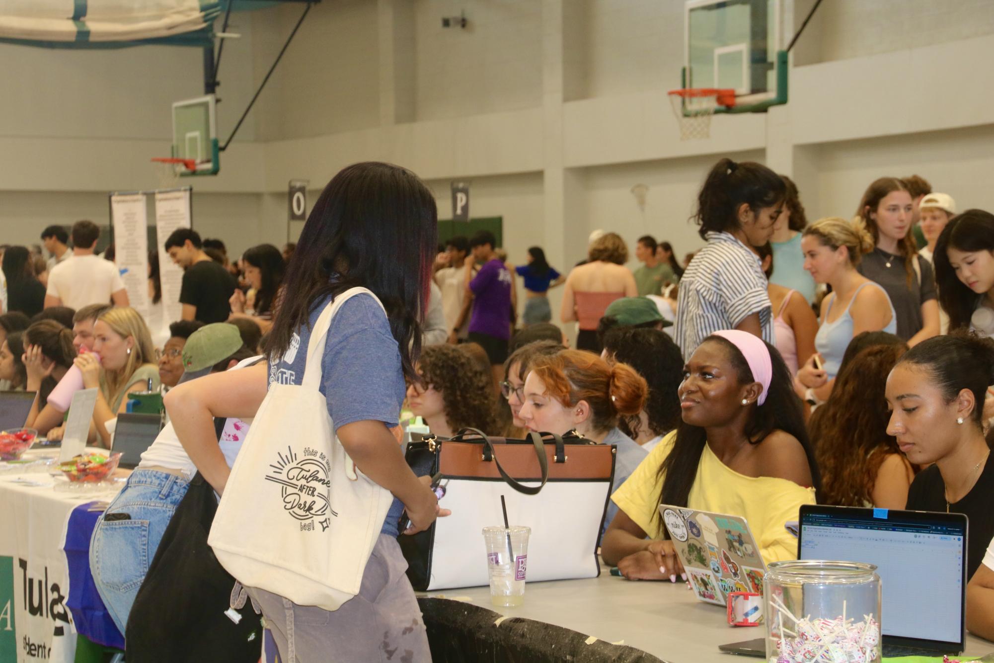 Student organizations welcome new members