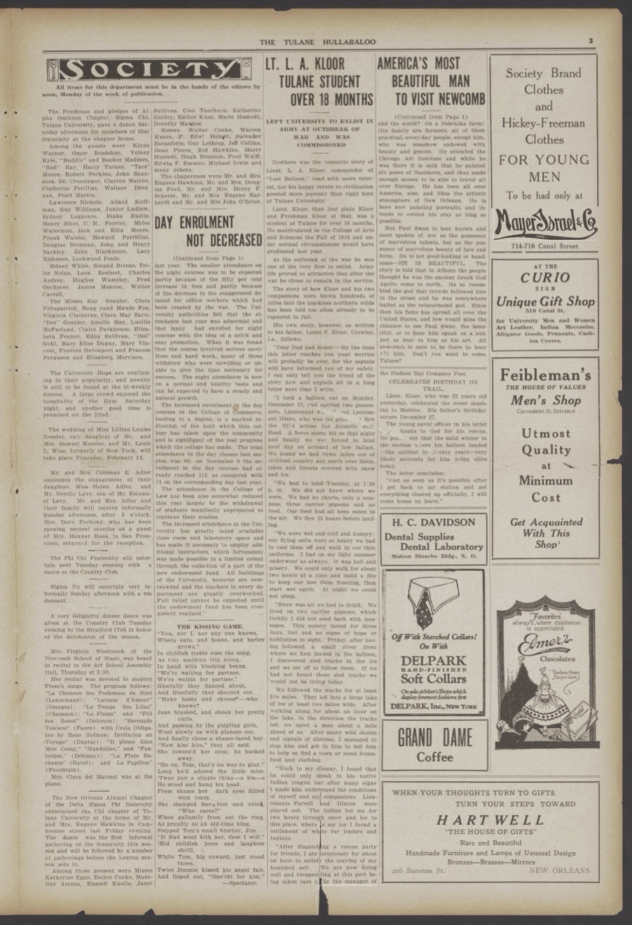 Hot off the archive: Tulane library digitizes 130 years of student news