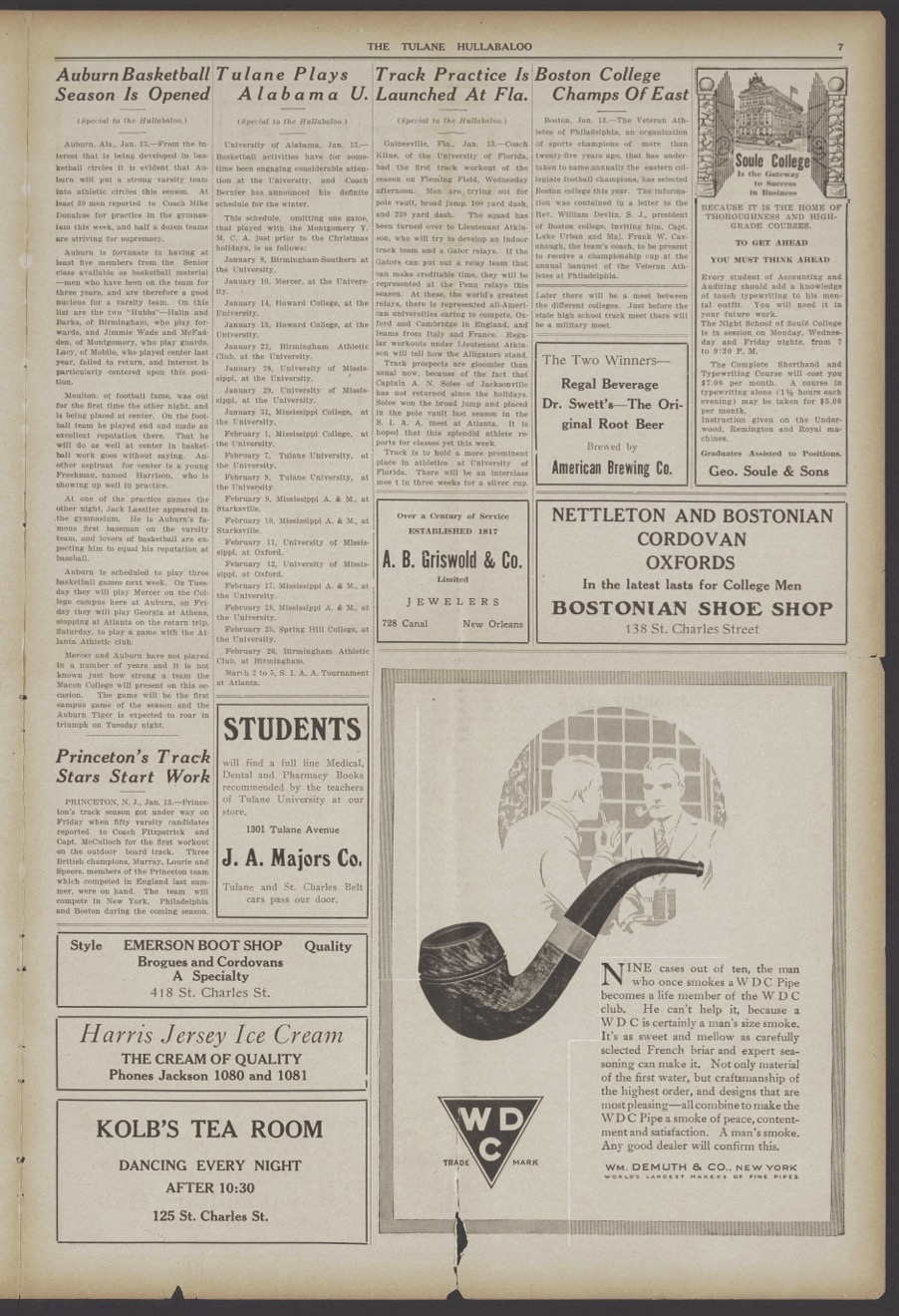 Hot off the archive: Tulane library digitizes 130 years of student news