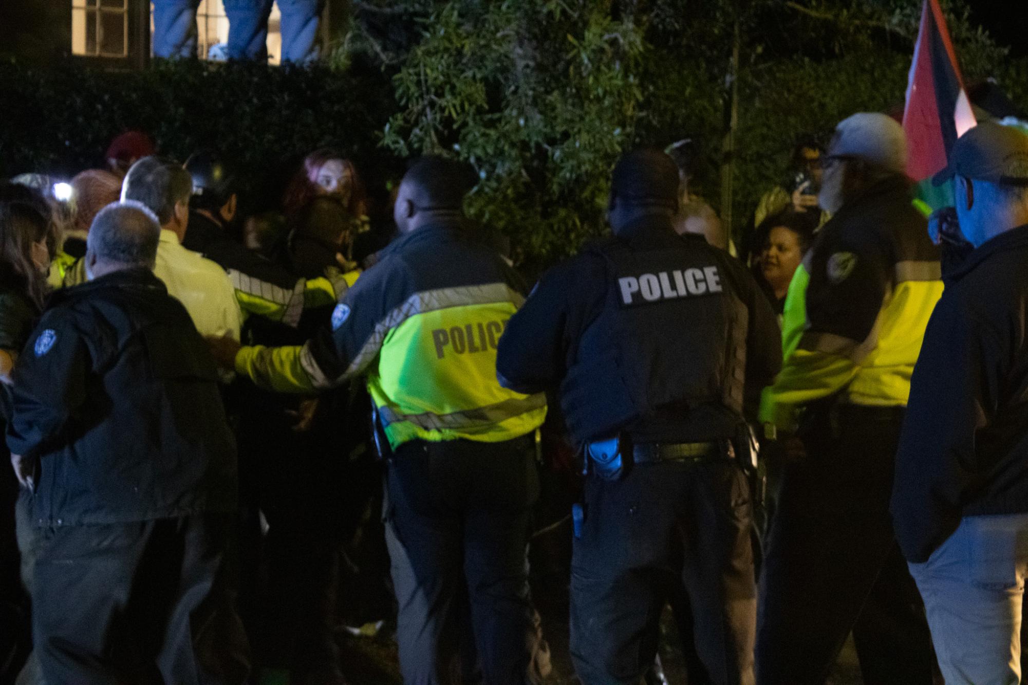 Police disperse protesters outside Israeli soldier speaker event at Tulane Chabad