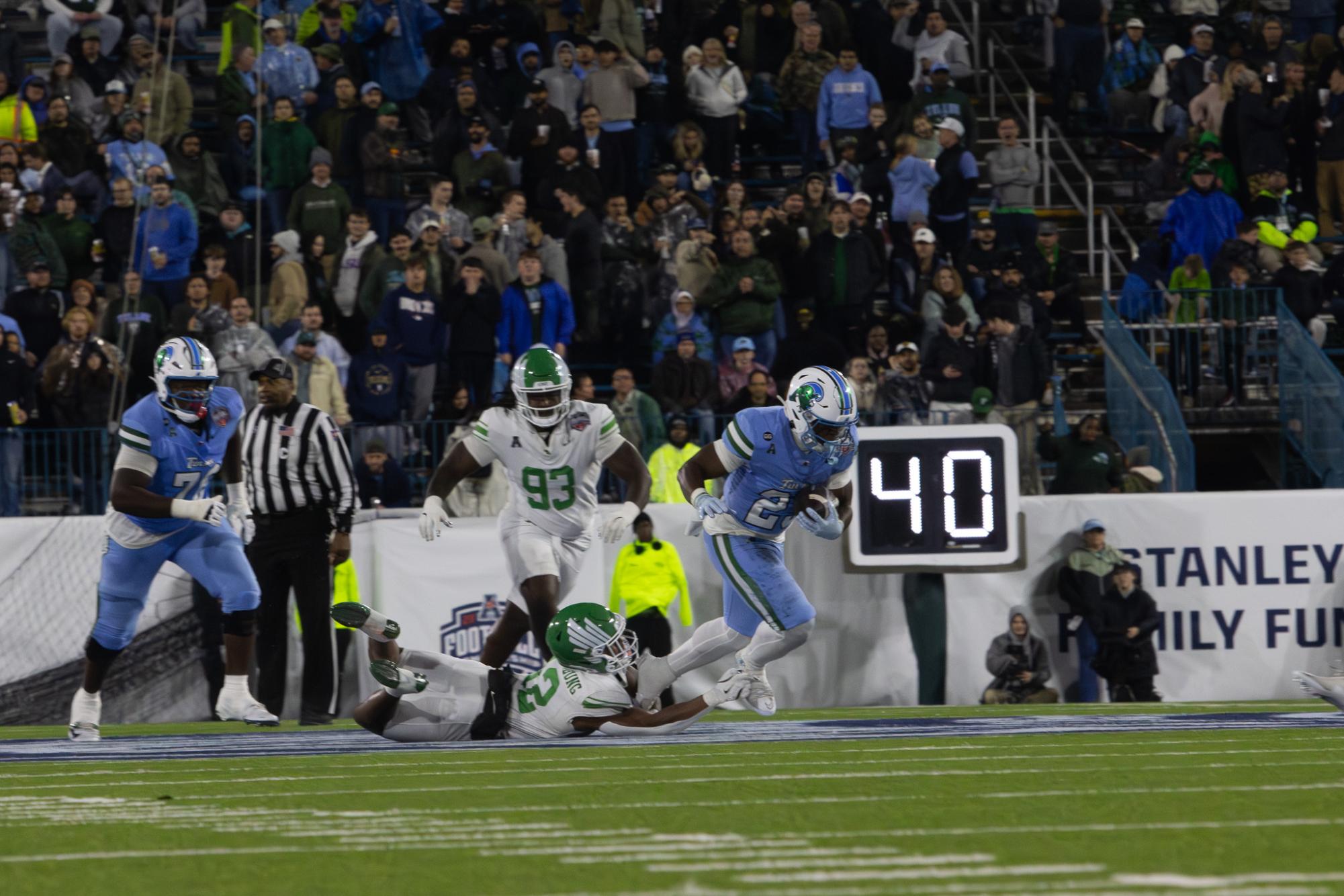 Green Wave rolls past North Texas for American Conference crown