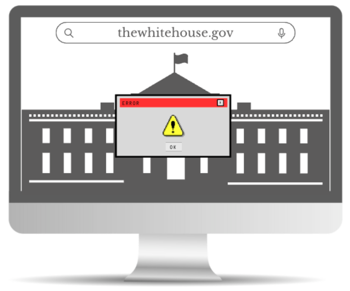 The White House website serves as a digital communication channel for the U.S. President and administration to connect with the public. 