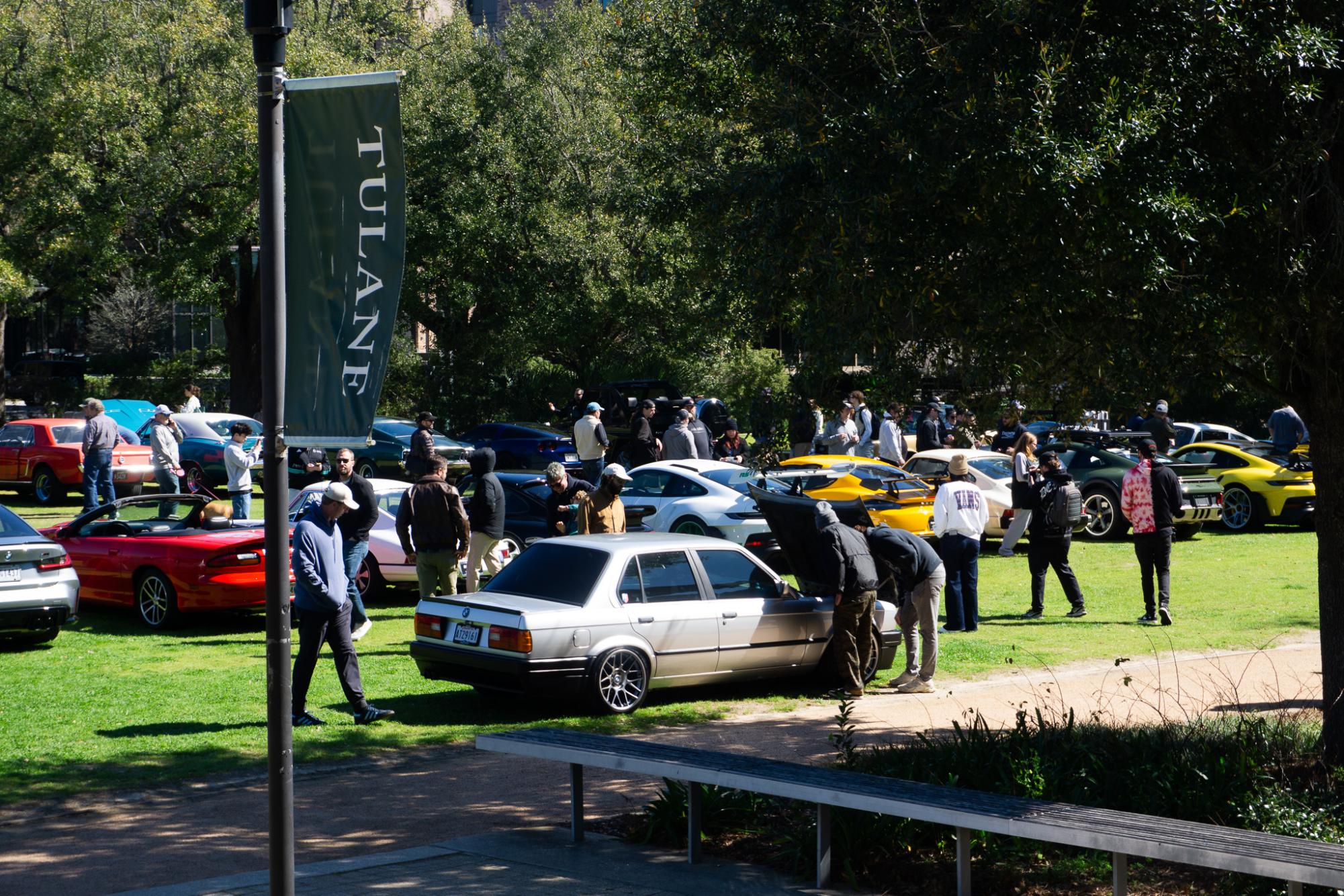 Tulane Formula Racing club president talks alumni, car collection following vintage car show