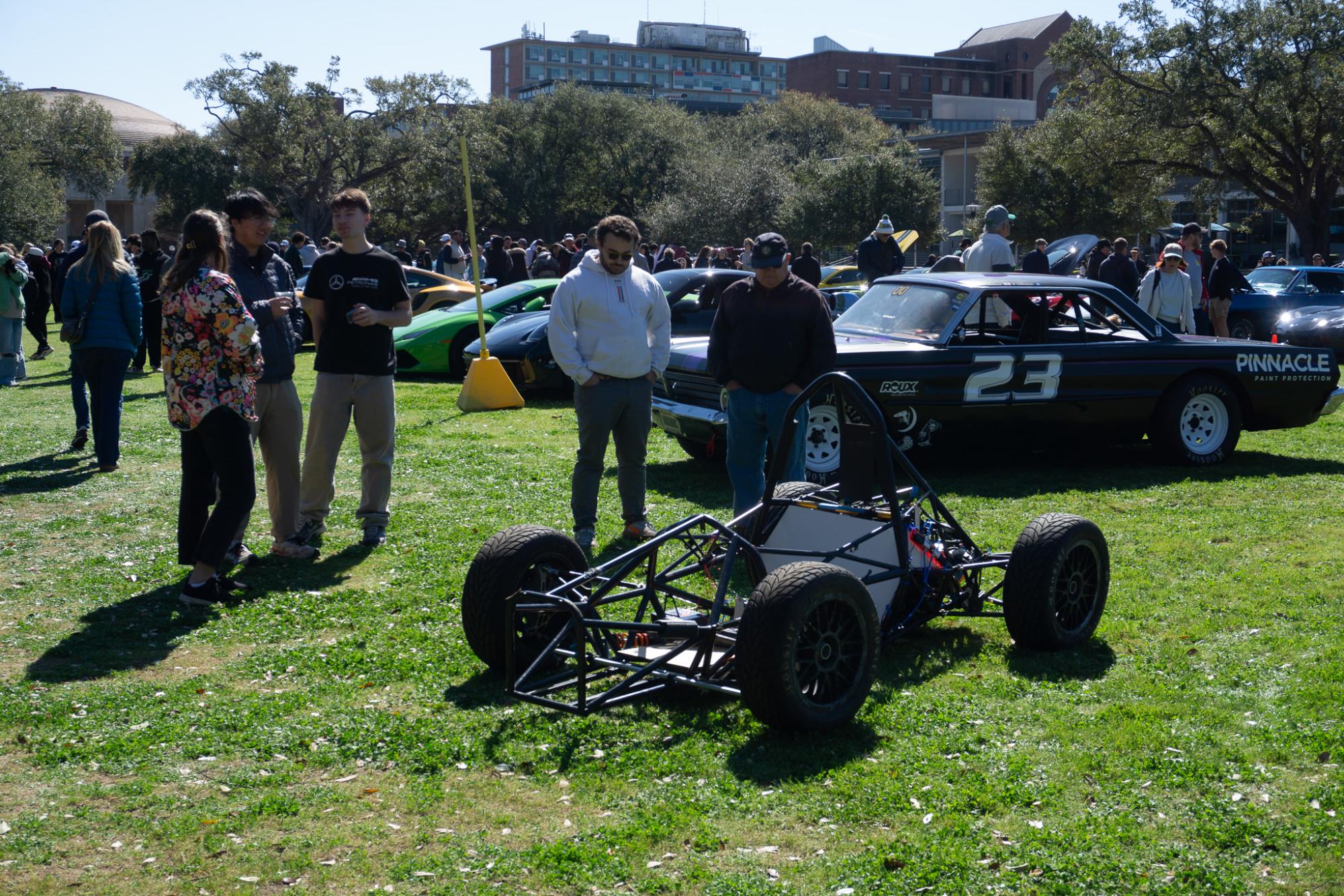 Tulane Formula Racing club president talks alumni, car collection following vintage car show