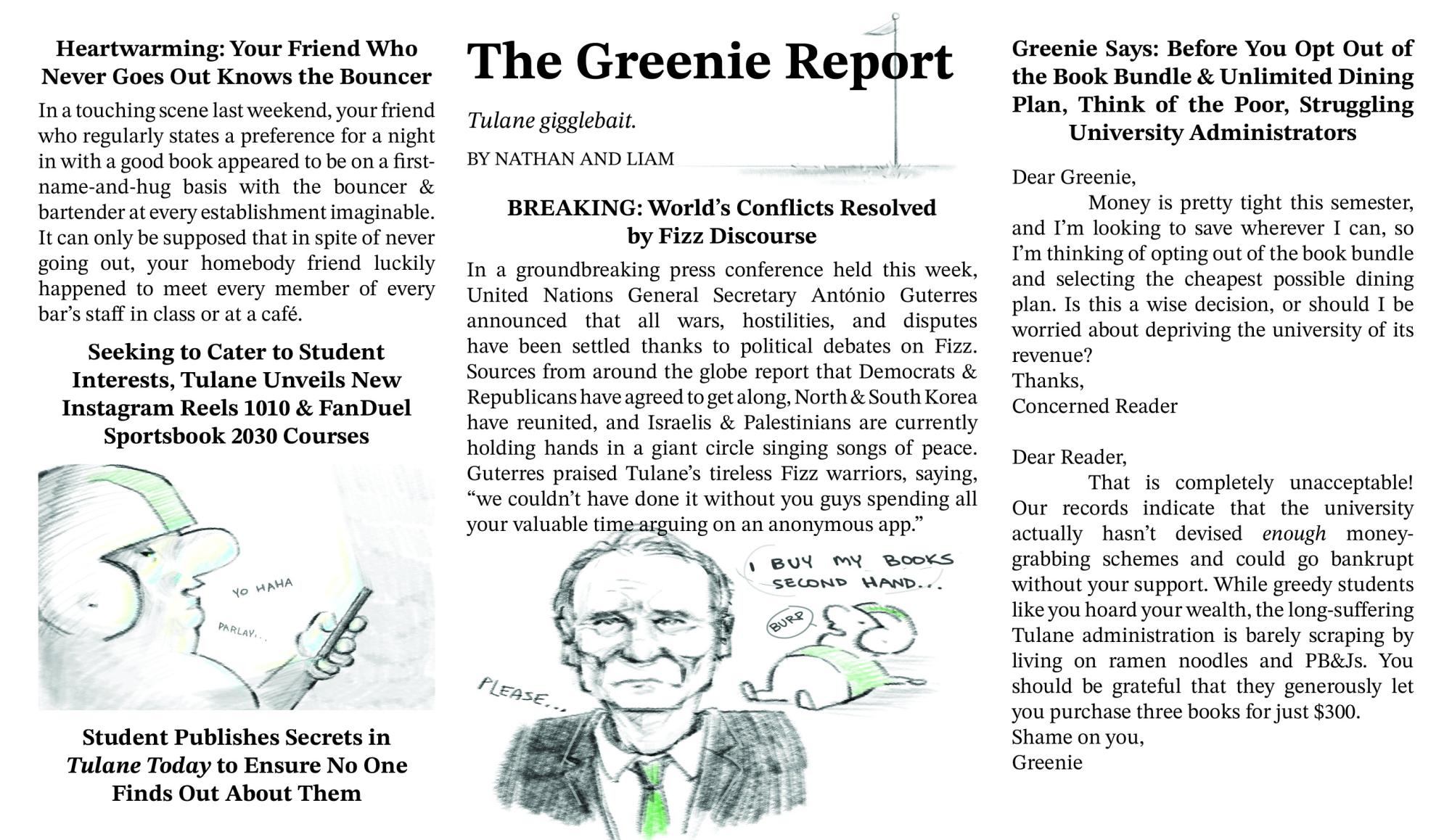 The Greenie Report: Jan. 28, 2026