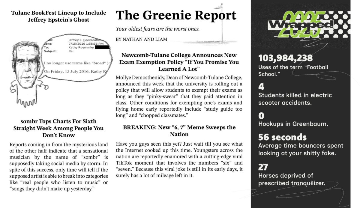 The Greenie Report: Dec. 3, 2025