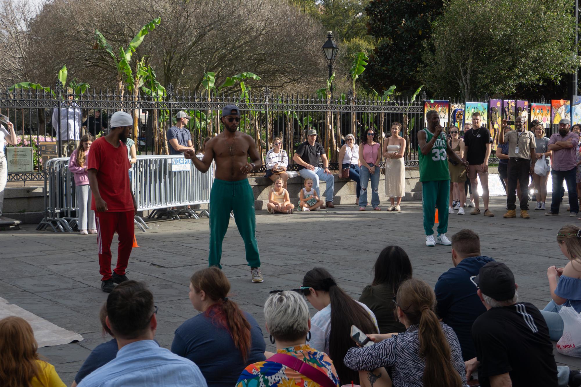 Dancing in the street: