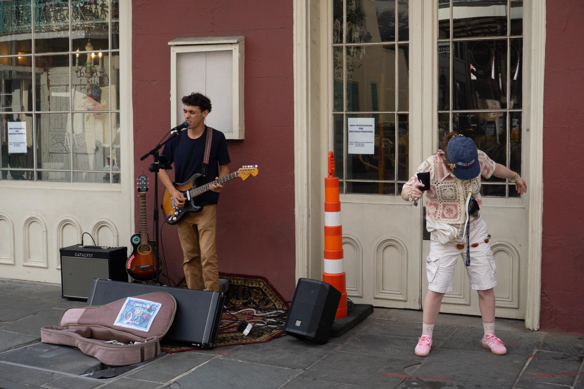 Dancing in the street: