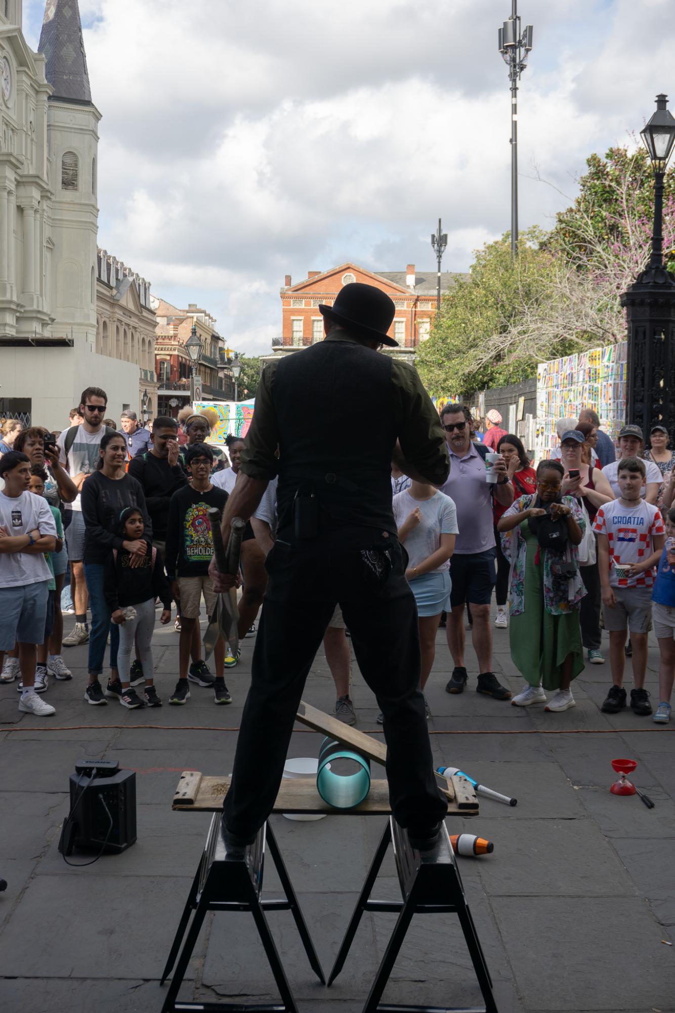 Dancing in the street:
