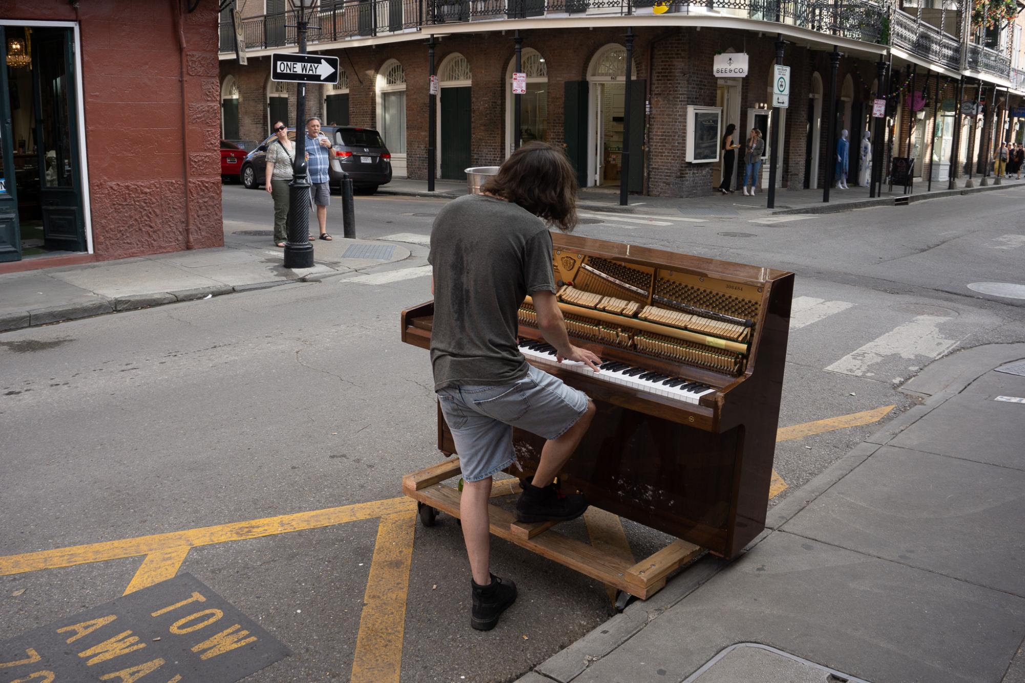 Dancing in the street: